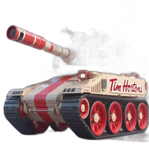 weapon, concept art, 3d render, photorealistic, cartoonish, tank, painted, tim transparent PNG cut-out