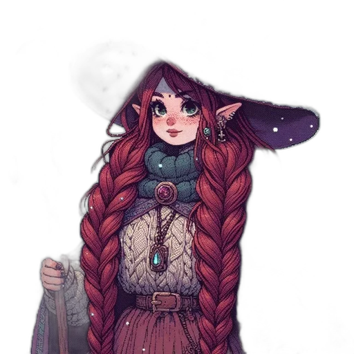 dress, sword, staff, jacket, fantasy art, concept art, pixel art, watercolor transparent PNG cut-out