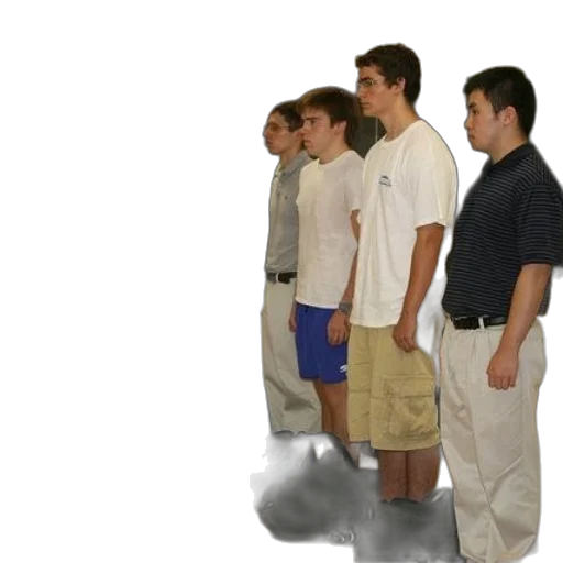 staff, jacket, dress, shoes transparent PNG cut-out
