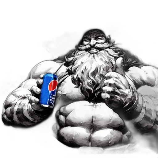 bottle, food, creature, animal, concept art, photorealistic, fantasy art, comic book art transparent PNG cut-out