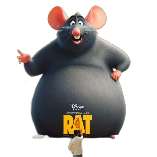 jacket, animal, concept art, 3d render, poster, advertises, ratatouille, animated transparent PNG cut-out