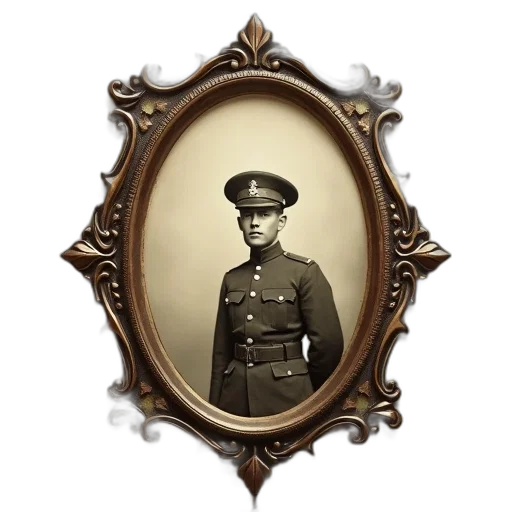 staff, face, hat, jacket, photorealistic, oil painting, second, image transparent PNG cut-out