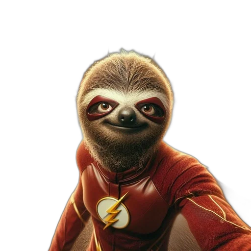 animal, staff, creature, face, concept art, comic book art, photorealistic, 3d render transparent PNG cut-out