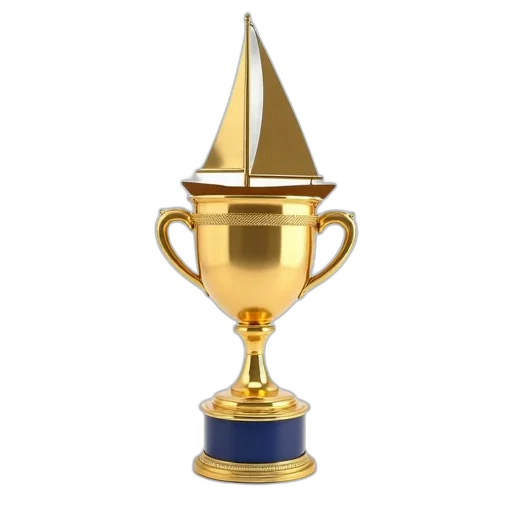 crown, hat, staff, jewelry, 3d render, golden, trophy, blue transparent PNG cut-out