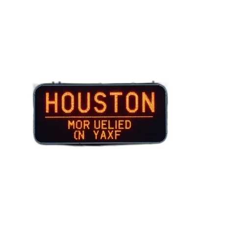 car, electronic, highway, sign transparent PNG cut-out