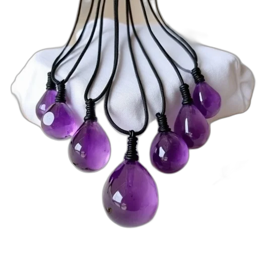 jewelry, umbrella, crown, 3d render, photorealistic, collection, purple, amethyst transparent PNG cut-out