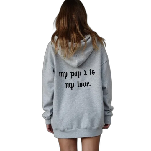 jacket, dress, grey, hoodie transparent PNG cut-out