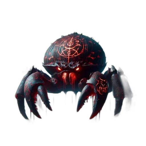 creature, mask, crown, animal, concept art, fantasy art, 3d render, pixel art transparent PNG cut-out