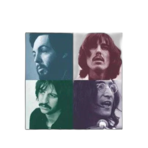 face, mask, photorealistic, comic book art, concept art, watercolor, cover, beatles transparent PNG cut-out