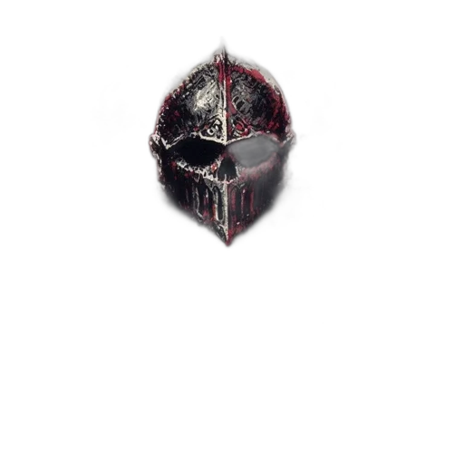 mask, sword, weapon, crown, pixel art, concept art, 3d render, fantasy art transparent PNG cut-out