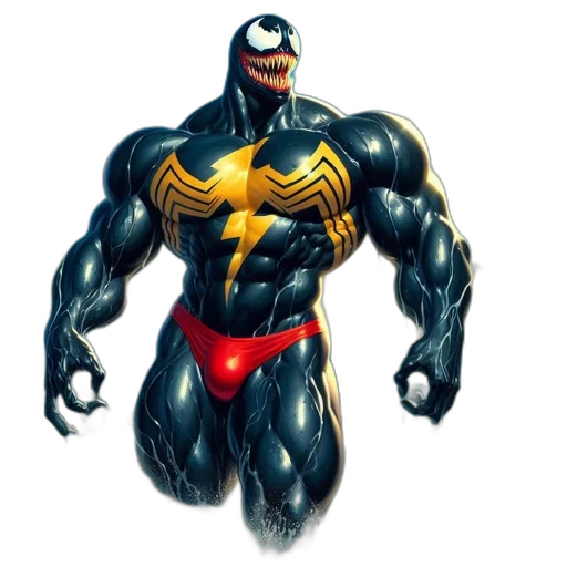 robot, comic book art, concept art, 3d render, cartoon, muscular, character, distinctive transparent PNG cut-out