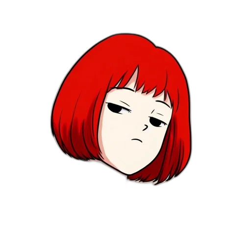 face, hair, staff, creature, anime, cartoon, pixel art, concept art transparent PNG cut-out