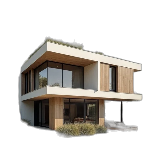 building, 3d render, photorealistic, concept art transparent PNG cut-out
