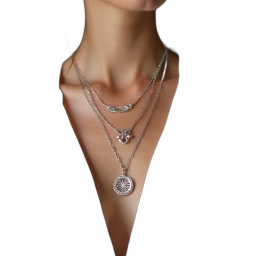 jewelry, crown, dress, staff, 3d render, photorealistic, person, wearing transparent PNG cut-out