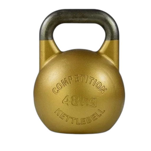 jewelry, gold-colored, competition, kettlebell, weighing, featuring, sleek, design transparent PNG cut-out