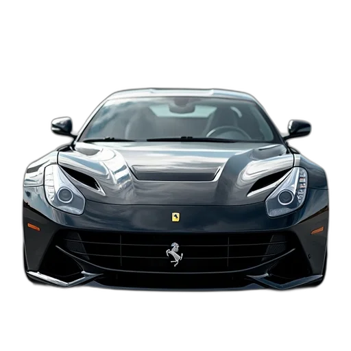 car, animal, 3d render, photorealistic, concept art, black, sports, shiny transparent PNG cut-out