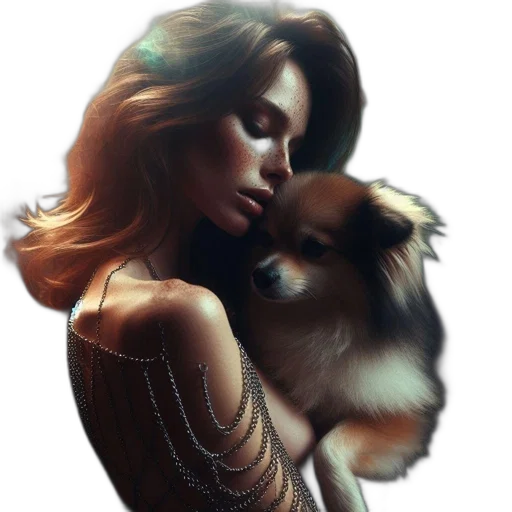 jewelry, animal, photorealistic, fantasy art, oil painting, pixel art, golden, earth tones transparent PNG cut-out