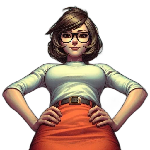 dress, staff, face, robot, pixel art, concept art, comic book art, cartoon transparent PNG cut-out