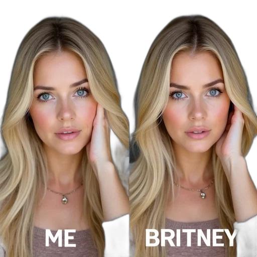 jewelry, face, hair, crown, photorealistic, cartoon, 3d render, side-by-side transparent PNG cut-out