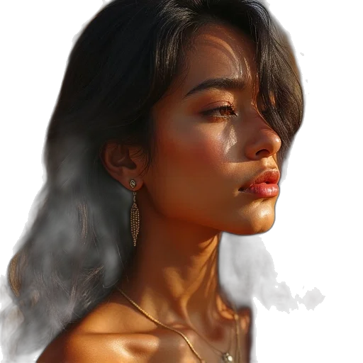 face, jewelry, dress, crown transparent PNG cut-out