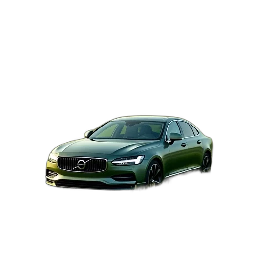 car, dragon, 3d render, photorealistic transparent PNG cut-out