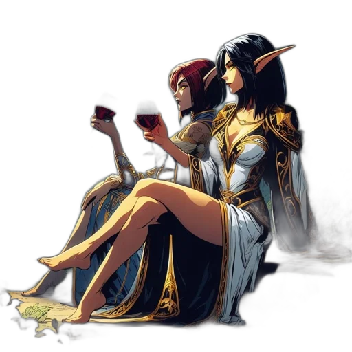 jewelry, fantasy art, concept art, comic book art, pixel art, fire, underwater, golden transparent PNG cut-out