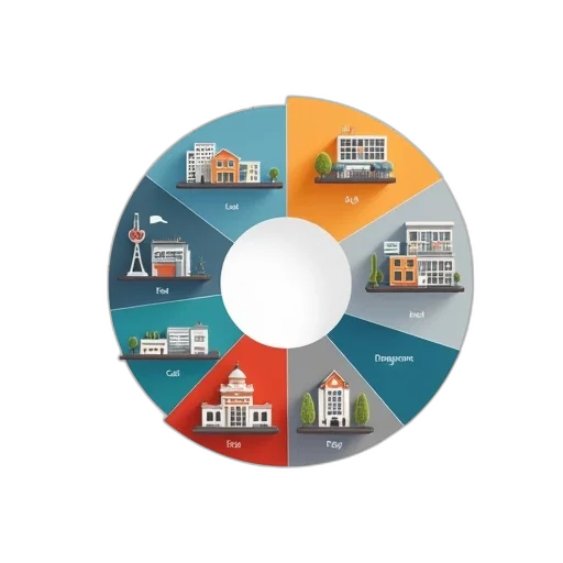 pie, diagram, businesses, data transparent PNG cut-out