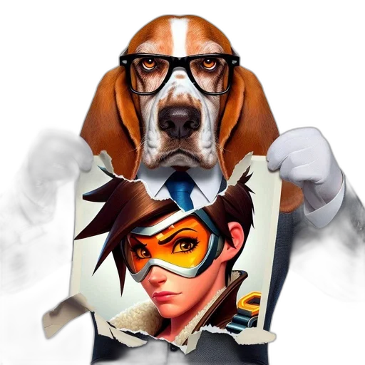 mask, staff, animal, concept art, comic book art, pixel art, fantasy art, quirky transparent PNG cut-out