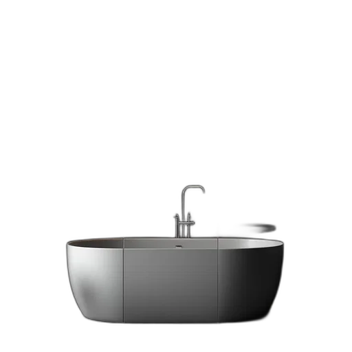 3d render, photorealistic, concept art, monochrome transparent PNG cut-out