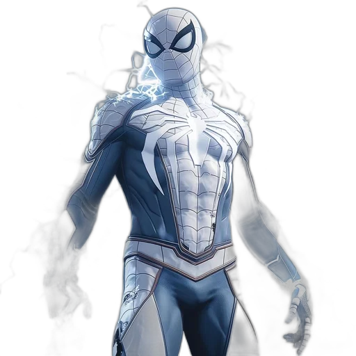 mask, comic book art, concept art, fantasy art, 3d render, blue, monochrome, character transparent PNG cut-out