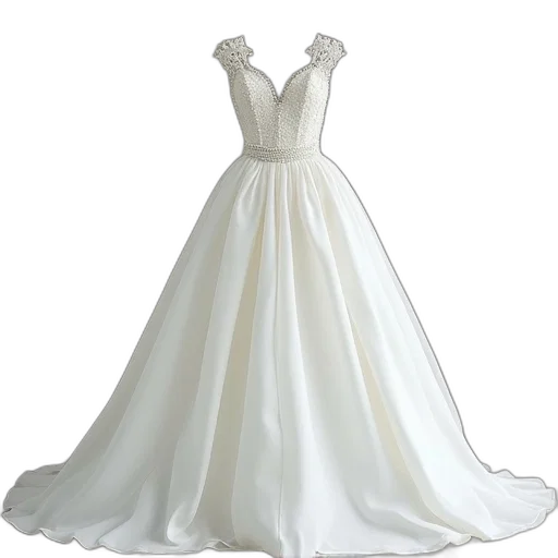 dress, 3d render, photorealistic, beautiful transparent PNG cut-out