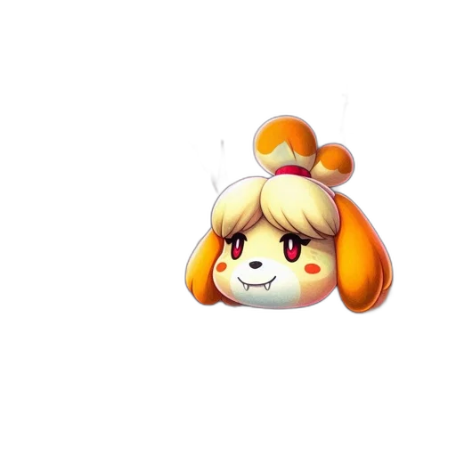 crown, staff, animal, creature transparent PNG cut-out