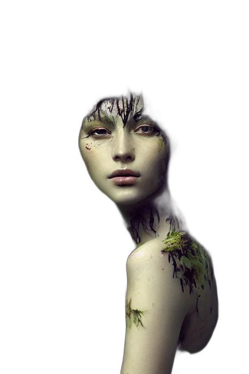 face, creature, mask, robot transparent PNG cut-out