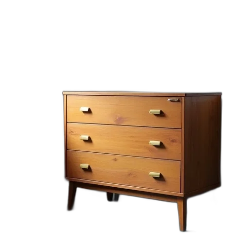 furniture, crown, jewelry, 3d render, photorealistic, earth tones, wooden, dresser transparent PNG cut-out