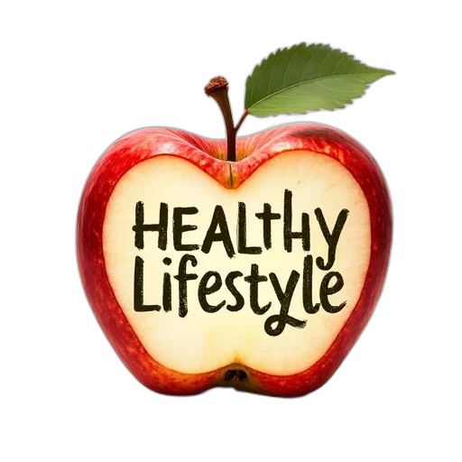 food, apple, shape, words, healthy, lifestyle, written, different transparent PNG cut-out