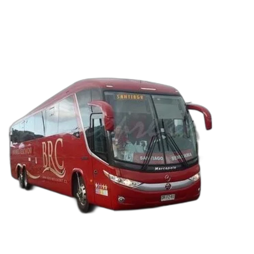 staff, 3d render, photorealistic, concept art, red, bus, logo, brc transparent PNG cut-out