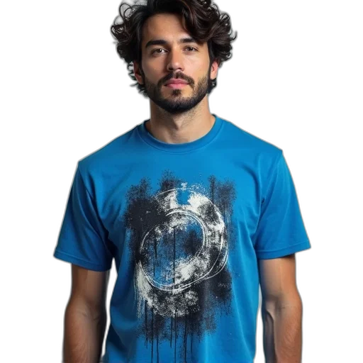 face, photorealistic, cyberpunk, concept art, fantasy art, blue, man, wearing transparent PNG cut-out