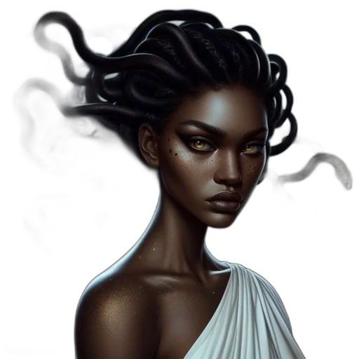 hair, face, crown, dress, fantasy art, concept art, photorealistic, comic book art transparent PNG cut-out