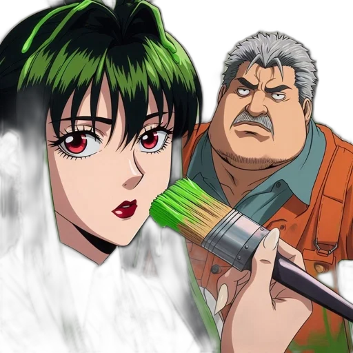 weapon, staff, sword, anime, comic book art, concept art, vaporwave, outer space transparent PNG cut-out