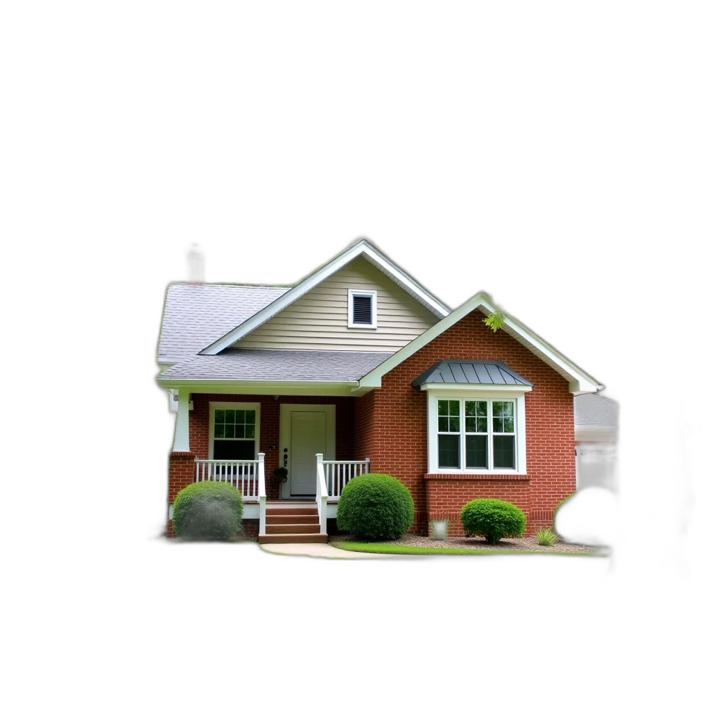 building, furniture, 3d render, photorealistic, concept art, dark, well-maintained, suburban transparent PNG cut-out