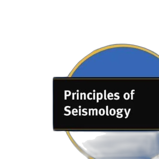 principles, seismology, agustín, udías, featuring, blue, background, yellow transparent PNG cut-out