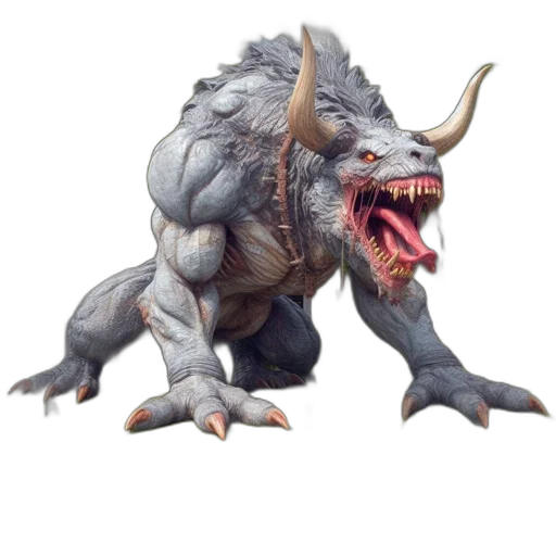 creature, dragon, animal, concept art, fantasy art, photorealistic, 3d render, large transparent PNG cut-out