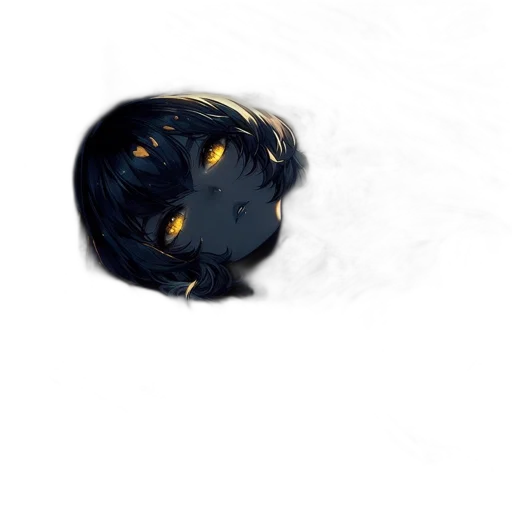 hair, mask, creature, dragon transparent PNG cut-out