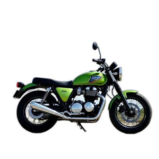 3d render, photorealistic, concept art, pixel art, green, black, checkered, motorcycle transparent PNG cut-out