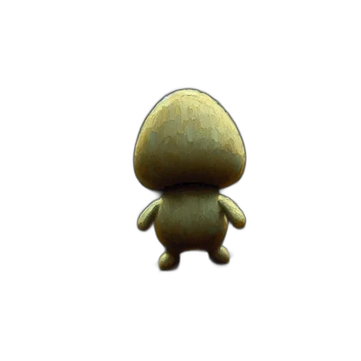 creature, hat, staff, animal, 3d render, concept art, pixel art, photorealistic transparent PNG cut-out