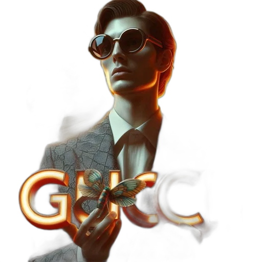 concept art, comic book art, cyberpunk, pixel art, man, patterned, suit, wearing transparent PNG cut-out