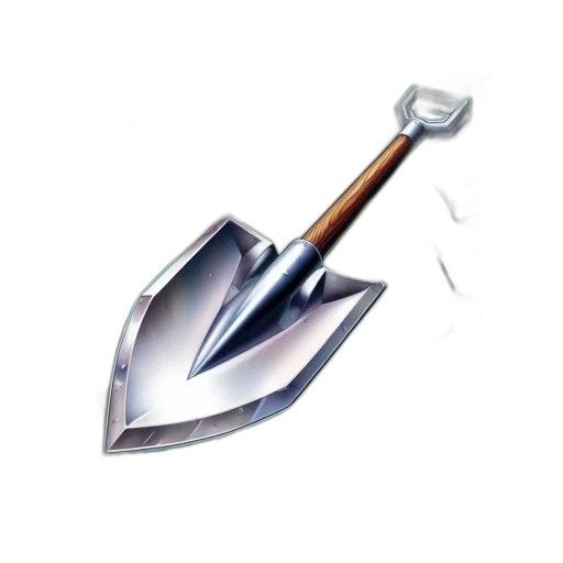 weapon, staff, sword, umbrella, 3d render, concept art, fantasy art, photorealistic transparent PNG cut-out