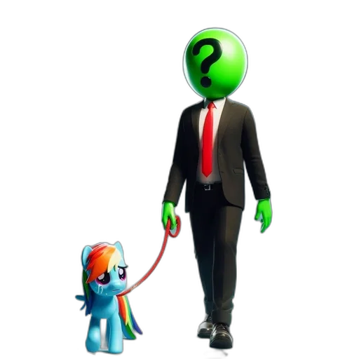 staff, robot, creature, animal, 3d render, concept art, pixel art, fantasy art transparent PNG cut-out
