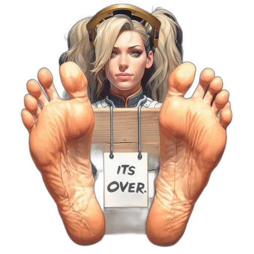 shoes, cartoon, image, features, woman, golden-white, attire, severe transparent PNG cut-out