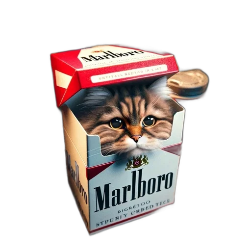 animal, food, photorealistic, 3d render, vaporwave, image, shows, cat transparent PNG cut-out